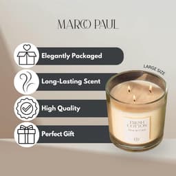 Luxe Geschenken Set: Geurkaarsen en Diffusers in Cederhout, Vanille Amber en Katoen — thumbnail 6