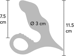 TOYJOY - Bum Buster - Anal Toys Prostate stimulating Zwart — thumbnail 2