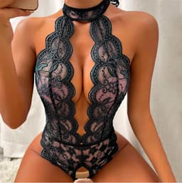 Erotische lingerie | dames | open BH | open kruis | sexy | cadeau | maat S — thumbnail 1