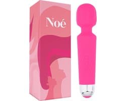 Essential Pleasure Noé - Magic Wand Vibrator - Vibrator-  Massagestaaf met Clitoris Stimulator – Vibrators voor Vrouwen – Vibrator voor Vrouwen - Roze