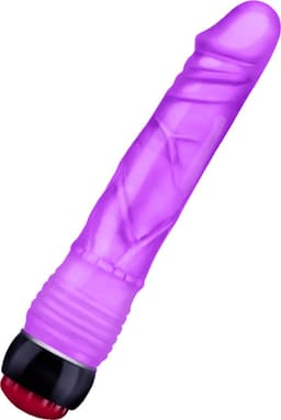 Vibrator Dildo 22 cm EIS | Sexspeeltje vrouw met vibratie sterk stil | Toy XXL voor haar | Realistische vibrator met adering | Natuurlijke dildo dames met nop ring — thumbnail 1