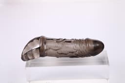 Power Escorts Penis Sleeve - Formaat 11.5 cm - Diameter 3.5 cm - Zwart — thumbnail 5