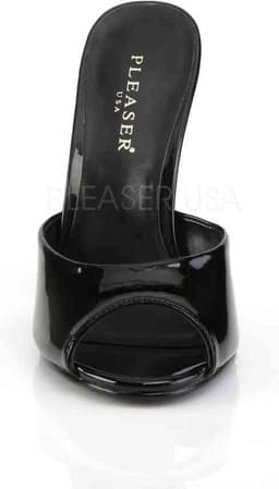 EU 42,5 = US 12 | SEDUCE-101 | 5 Peep Toe Mule — thumbnail 2