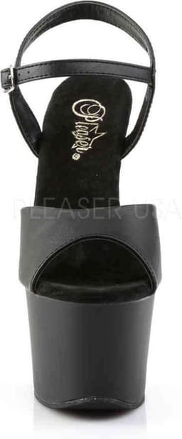 Pleaser - SKY-309 Sandaal met enkelband, Paaldans schoenen - Paaldans schoenen - 37 Shoes - Zwart — thumbnail 2