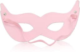 Banoch - mask villain pink - masker van imitatieleer roze — thumbnail 11