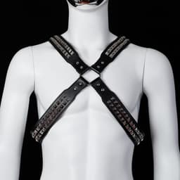 Banoch | Chest harness Radell - pu leer harnas voor man — thumbnail 1