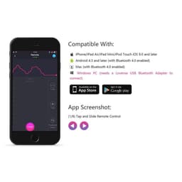 Lovense - Lush 2.0 - Draagbare Vibrator - Vibrerend Ei - Appgestuurd Luxe Vibratie Eitje - Sex Toys voor Vrouwen - Vibrators voor Vrouwen - Sex Toys voor Koppels - Roze — thumbnail 12