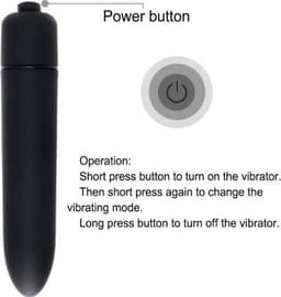 WiseGoods - Mini Kogel Vibrator - Clitoris Stimulator - Bullet Vibrator - Dildo - 10 Snelheden - Wit — thumbnail 5