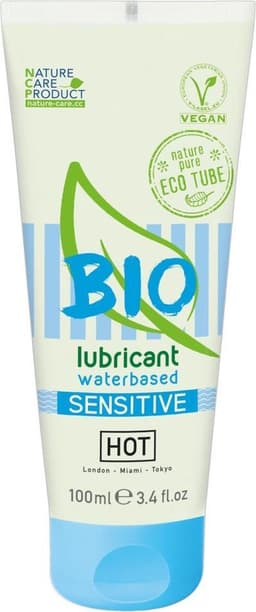 Hot Bio Sensitive Waterbasis Glijmiddel - 100Ml — thumbnail 7