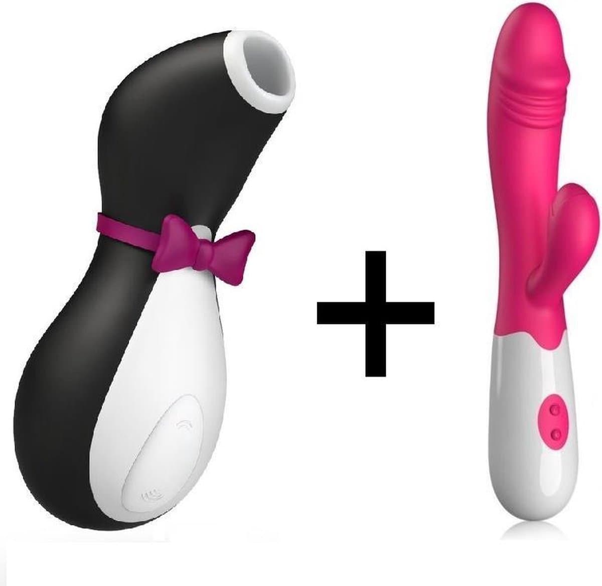 Satisfyer Pro Penguin met Easylove Tarzan Vibrator Combinatie Voordeel Set — afbeelding 1