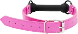 Banoch - mondknevel recht siliconen - roze bit gag - bondage — thumbnail 9