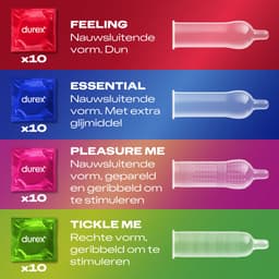 Durex Surprise Me - 40 condooms - Stimulerende Voordeelverpakking Voor Meer Plezier - Cadeau voor man en vrouw — thumbnail 9