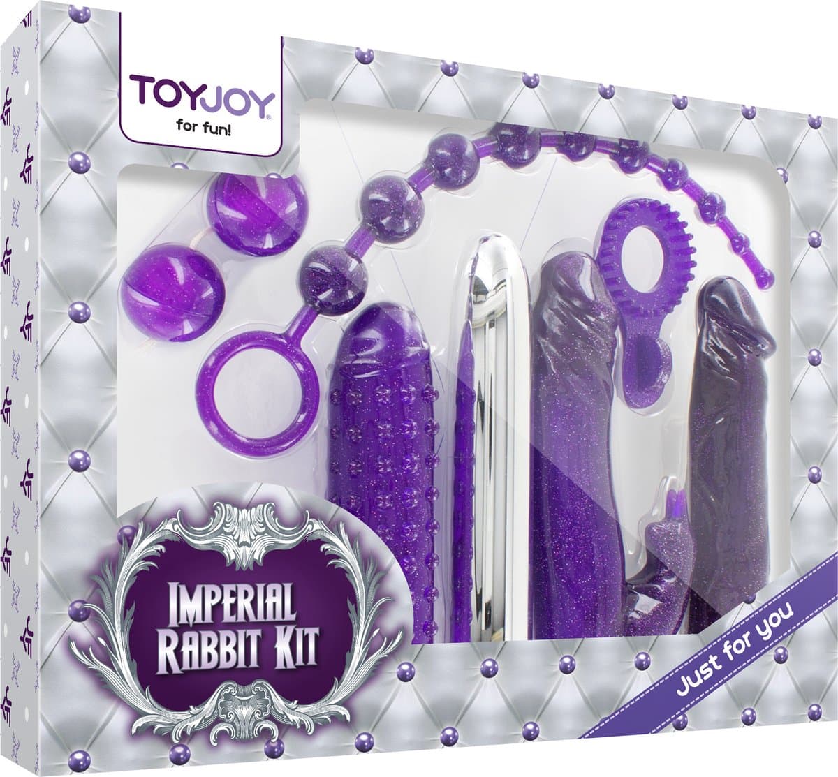 TOYJOY | Toyjoy Imperial Rabbit Kit - Purple — afbeelding 1
