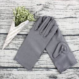 Beschermende Handschoenen Grijs - Handschoenen - Eczeemhandschoen - Gray Gloves - Jewelry Handschoen - Werk Handschoen - Beauty salon handschoenen - Veiligheid Handschoen Lichtgewicht Unisex Zacht GRIJS MAAT L ----- HiCHiCO® — thumbnail 1