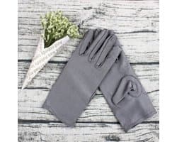 Beschermende Handschoenen Grijs - Handschoenen - Eczeemhandschoen - Gray Gloves - Jewelry Handschoen - Werk Handschoen - Beauty salon handschoenen - Veiligheid Handschoen Lichtgewicht Unisex Zacht GRIJS MAAT L ----- HiCHiCO®
