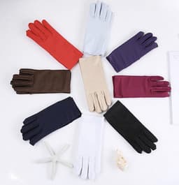 Beschermende Handschoenen Zwart - Handschoenen - Eczeemhandschoen – Black Gloves - Jewelry Handschoen - Werk Handschoen - Beauty salon handschoenen - Veiligheid Handschoen Lichtgewicht Unisex Zacht MAAT L / 2 Paar ----- XXO® — thumbnail 4