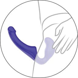 Strapless Strap-on Silicone 23 cm — thumbnail 2