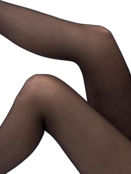 GIULIA Panty - Love Chic 20 - Open Kruis Panty - Strippanty - Erotiek - Naad - 20 Den - Xlarge - Zwart - Zwarte Naad — thumbnail 4