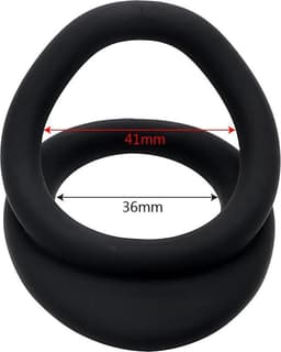 Quick Relief Cockring Elite™ - Cockring - Penis Ring - Siliconen - Cock ring - Sex toys - Seksspeeltje voor Mannen - Verstelbaar - Ballstretcher — thumbnail 3