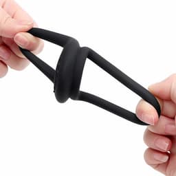 Quick Relief Cockring Elite™ - Cockring - Penis Ring - Siliconen - Cock ring - Sex toys - Seksspeeltje voor Mannen - Verstelbaar - Ballstretcher — thumbnail 5