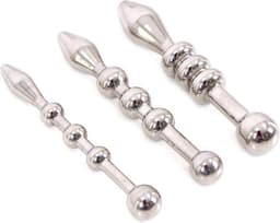 Kiotos - Penis Plug - Urethral Trainer Kit 3 Solid Beads - Penis plugs — thumbnail 2