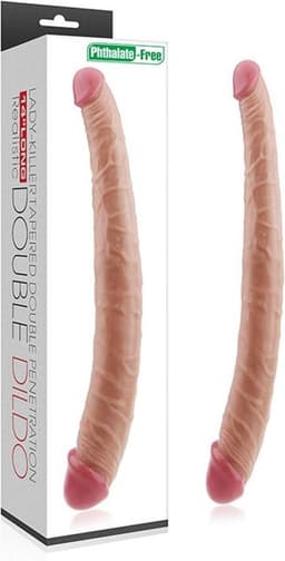 Lovetoy Dubbele Dildo XXL Lady Killer - 36 cm lang — thumbnail 7