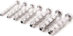 Kiotos - Penis Plug Set - Urethral Trainer Kit - 7 Holle Penisplugs - RVS — thumbnail 1