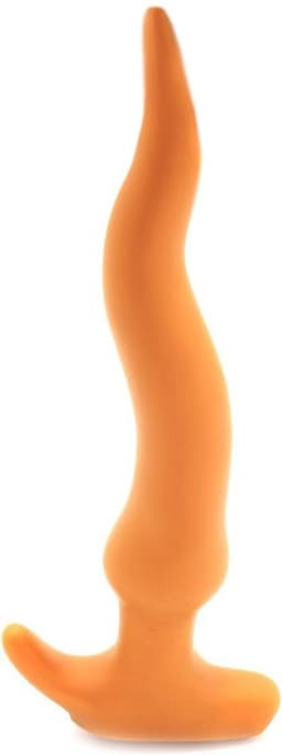 Gold Play - Soft Liquid Siliconen Anaal Dildo - Wave - Goud S — thumbnail 1