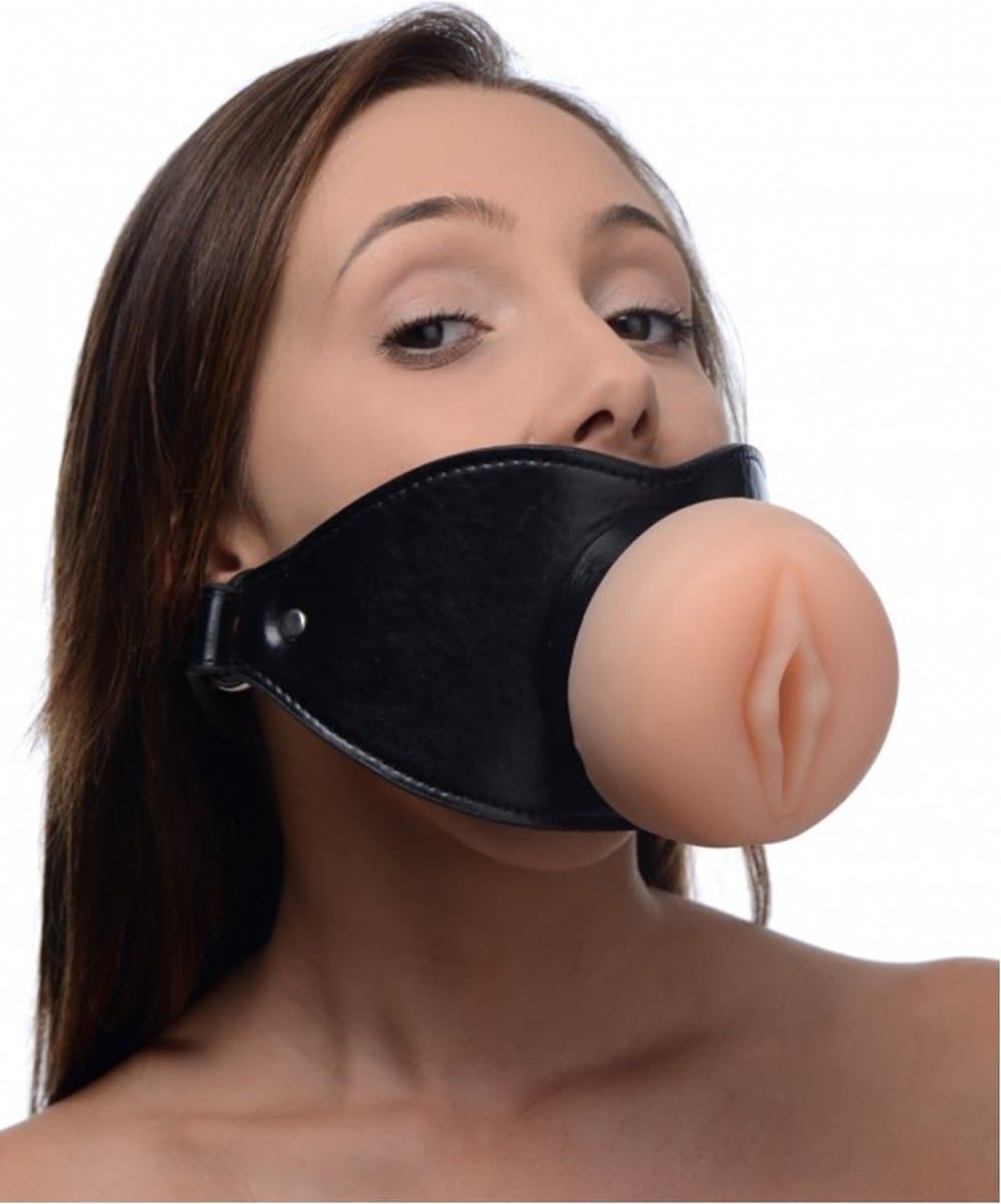 Pussy Face Vagina Gag — afbeelding 1