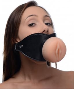 Pussy Face Vagina Gag — thumbnail 1