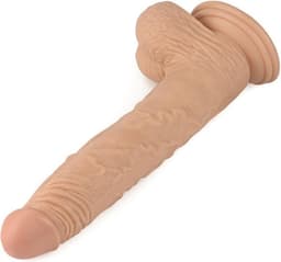 Lovetoy realistische dildo - 24cm - beige — thumbnail 5