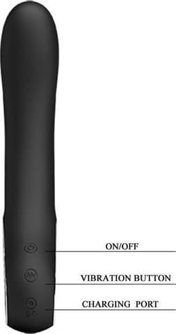 Pretty Love Alston Vibrator - zwart — thumbnail 5