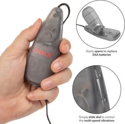 Colt - Multi-Speed Power Pak - Bullet Vibrator - Zilver — thumbnail 3