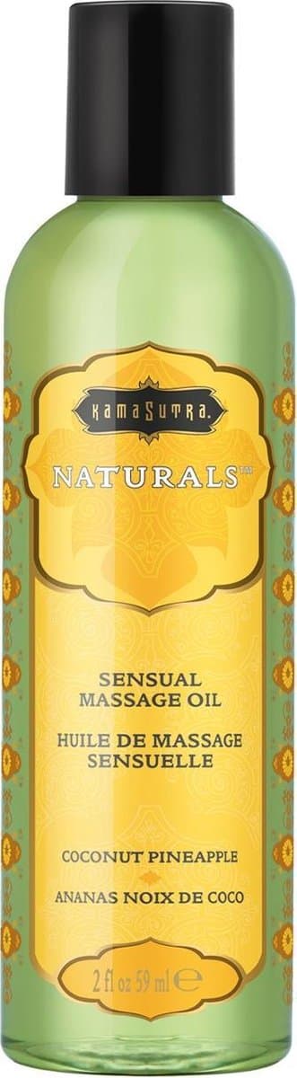 Kama Sutra - Naturals Massage Olie Kokosnoot Ananas 59 ml — afbeelding 1