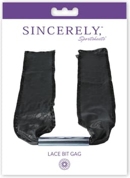 Sportsheets - Midnight - Lace Bit Gag — thumbnail 4