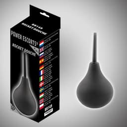 Power Escorts Anale douche - Zwart - 220ML — thumbnail 2