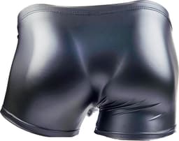 BamBella ® - Boxer short - Maat XL - MAT glans - Zwart BDSM kleding kruisloos open kruis erotische heren kleding — thumbnail 7