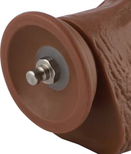 Dildo EZfunLok voor Auxfun Plus Seksmachine Bruin 21 cm — thumbnail 13