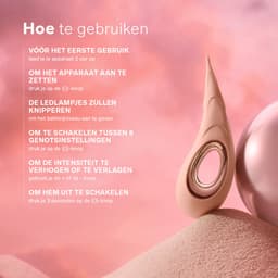 LELO DOT Cruise – Clitorale Vibrator – Elliptische Beweging – Cruise Control – Peach Please — thumbnail 3