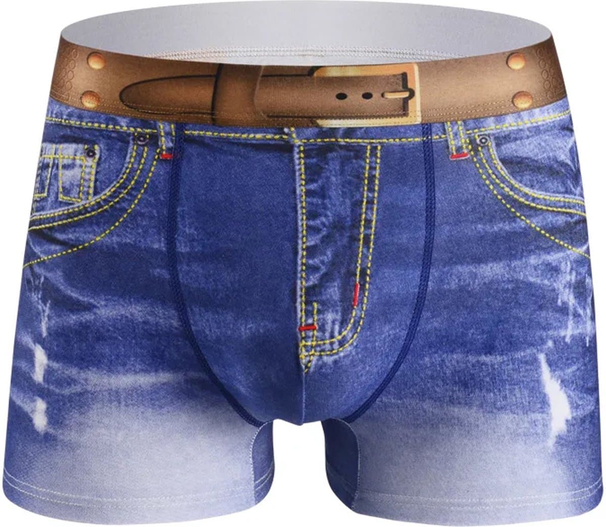 Leuke heren 'spijkerbroek' boxershort - Mannen onderbroek - Grappig ondergoed voor hem - Lingerie - Komisch - Cadeau — afbeelding 1