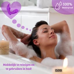 G2B® Clitoris Zuiger - Luchtdruk Vibrator met Afstandsbediening - Clitoris & G-spot Stimulator - Vibrators voor Vrouwen Realistisch & Koppels - 20 Standen - Verwarmd - Waterproof - Sex Toys Couples - Paars — thumbnail 11