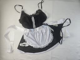 BamBella ® Sexy erotische made uniform - Maat S/M - Rollenspel kleding outfit dames — thumbnail 4