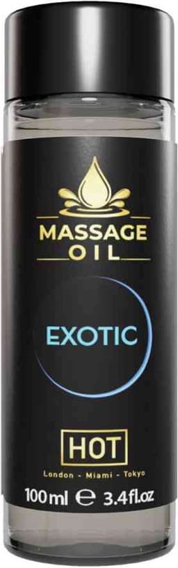 Hot - Exotic 100ml Massage olie - Transparant — thumbnail 4
