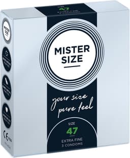 MISTER SIZE 47 Ultra Dunne XS condooms 36 stuks (verkrijgbaar in 7 maten) — thumbnail 7