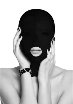 Ouch! Submission Mask - Met open mond - Comfortabel en glanzend — thumbnail 5