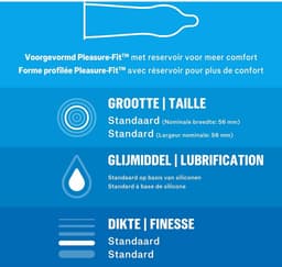 Durex - 40 Condooms voor Comfort en Vertrouwen - Classic Natural 20st - Extra Safe 20st - Voordeelverpakking — thumbnail 6