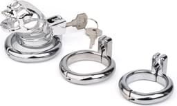 BRUTUS Goth Cage - Chastity Cage Kuisheidskooi - Zink — thumbnail 8