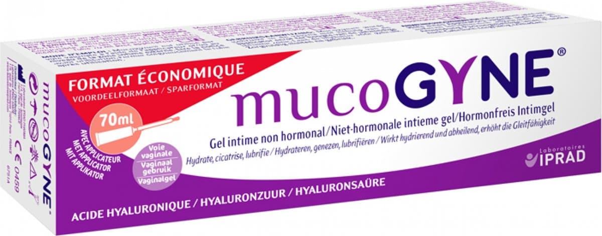Mucogyne Niet-hormonale Intieme gel 70 ml — afbeelding 1