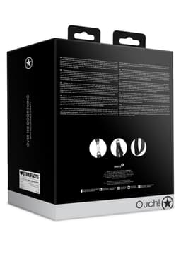 Shots - Ouch! OU903BLK - Over the Door Swing - Black — thumbnail 10