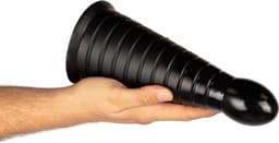 BUTTR - Devil Dog XXL Buttplug - Glad Materiaal - Buttplugs - Anal Plug - Sex Toys voor Vrouwen en Mannen - Seksspeeltjes - Butt Plug - Zwart — thumbnail 2